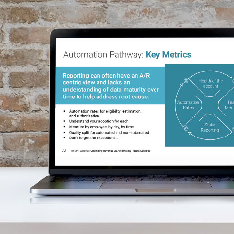 Optimizing Revenue via Automating Patient Services Webinar thumbnail